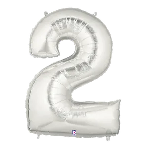 34" NUMBER 2 SILVER MEGALOON