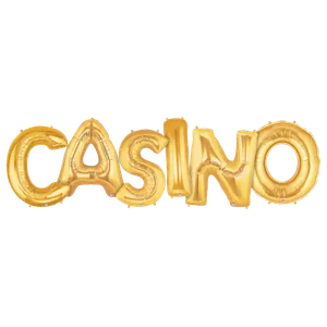 34" GOLD CASINO MEGALOONS PACK SHAPE