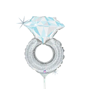 WEDDING RING HOLOGRAPHIC MINI SHAPE 