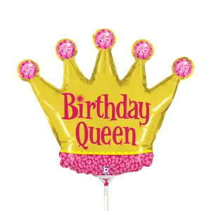 BIRTHDAY QUEEN MINI SHAPE