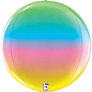 11" DIMENSIONALS RAINBOW GLOBE MULTI-SIDED SHAPE