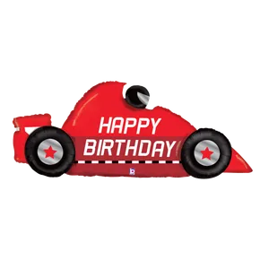 56" RACE CAR BIRTHDAY SHAPE