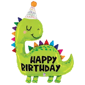 52" DINO BIRTHDAY HELIUM SHAPE