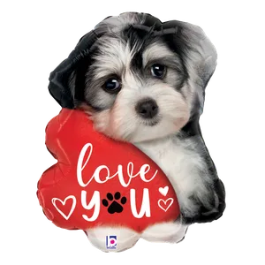 24" LOVE YOU PUPPY