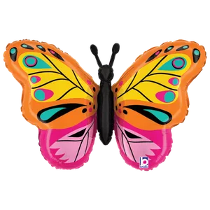 30" COLORFUL BUTTERFLY
