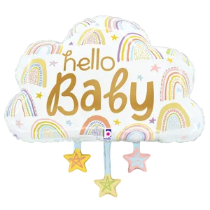 28" HELLO BABY CLOUD