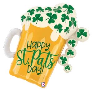 27" ST. PAT'S BEER 