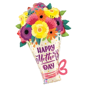 30" SATIN MOTHER'S DAY BOUQUET SHAPE