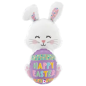 36" EASTER EGG BUNNY