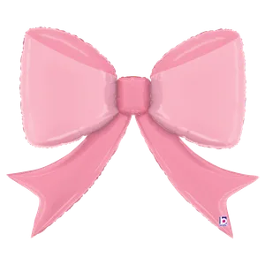 41" PRETTY PINK BOW 
