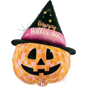 DISCO  HALLOWEEN JACK-O-LANTERN