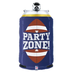 PARTY ZONE BEER CAN 