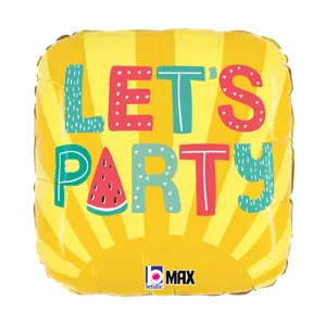 18" SUMMER LET'S PARTY MAX FLOAT