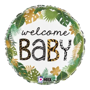 18" JUNGLE WELCOME BABY MAX FLOAT