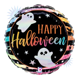 18" OPAL PASTEL HALLOWEEN OPAL HOLOGRAPHIC