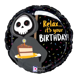 18" GRIM REAPER BIRTHDAY MAX FLOAT