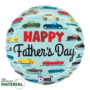18" FATHER'S DAY CLASSIC CARS MAX FLOAT
