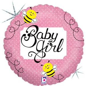 BABY GIRL BEE HOLOGRAPHIC MICRO