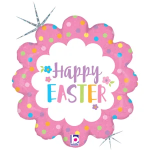 EASTER FLOWERS HOLOGRAPHIC MINI SHAPE