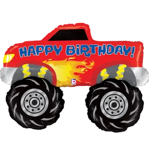 40" MONSTER TRUCK BIRTHDAY