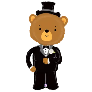 49" LINKY GROOM BEAR SHAPE 