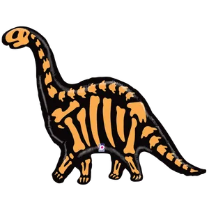 50" BRONTOSAURUS SKELETON SHAPE