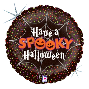 18" SPOOKY HALLOWEEN HOLOGRAPHIC
