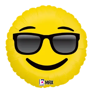 18" EMOJI SUNGLASSES MAX FLOAT ROUND