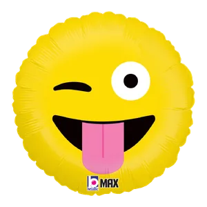 18" EMOJI WACKY MAX FLOAT ROUND