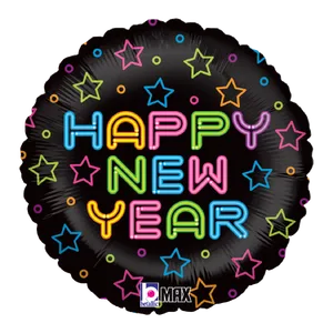 18" NEON NEW YEAR MAX FLOAT