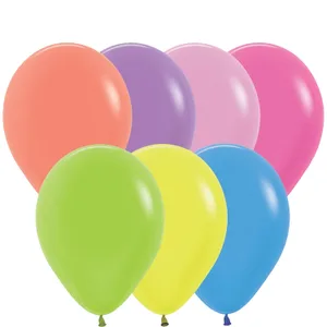 5" NEON ASSORTMENT - 50 CT