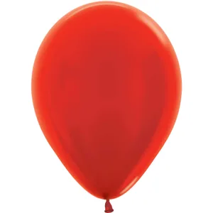 5" METALLIC RED - 100 CT