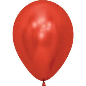 5" REFLEX CRYSTAL RED - 100 CT