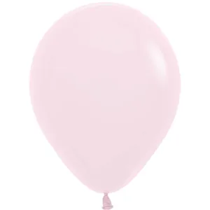 5" PASTEL MATTE PINK - 100 CT