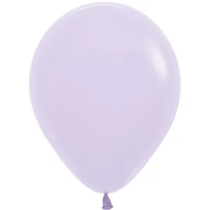 5" PASTEL MATTE LILAC - 50 CT