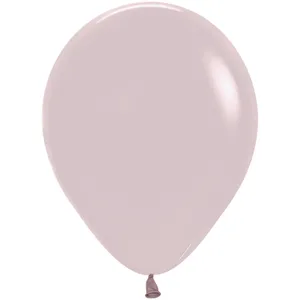 5" PASTEL DUSK ROSE  - 100 CT