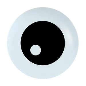 5" EYEBALL TOP PRINT