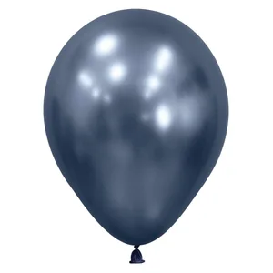 REFLEX GALAXY BLUE  5" LATEX BALLOONS - 100 / BAG