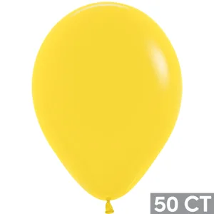 11" FASHION YELLOW 50 CT