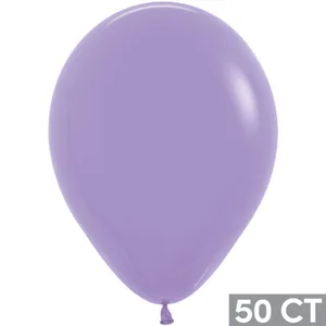 11" DELUXE LILAC 50 CT