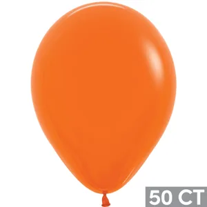 11" FASHION ORANGE 50 CT