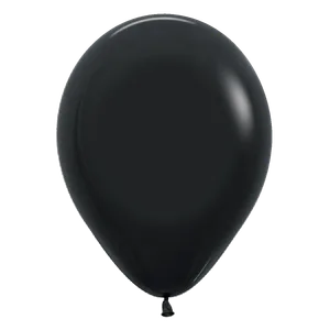 11" DELUXE BLACK - 25 CT