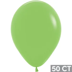 11" DELUXE KEY LIME GREEN 50 CT