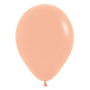 11" DELUXE PEACH-BLUSH - 25 CT