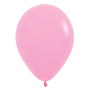 11" FASHION BUBBLE GUM PINK - 25 CT