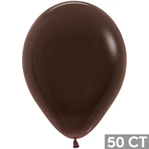 11" DELUXE CHOCOLATE BROWN 50 CT