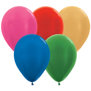 11" METALLIC ASSORTMENT - 25 CT