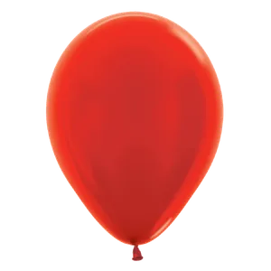 11" METALLIC RED - 25 CT