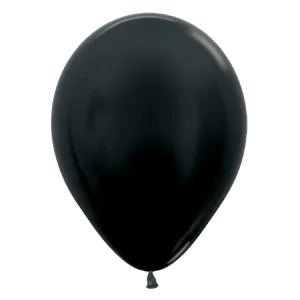 11" METALLIC BLACK - 25 CT