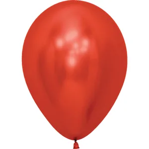 11" REFLEX CRYSTAL RED - 25 CT